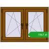 Ustalenie cen Okna skrzydłowe 1020x740 mm REHAU ENERGY-SAVING SYNEGO MD GOLDEN OAK dwustronny. Cena: 1966,79 zł