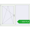 Pricing Tilt-and-Turn 1600x1200 mm REHAU ENERGY-SAVING SYNEGO MD RAL 9016 Traffic white two-sided. Price: 1 908.77 PLN