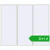 Pricing Tilt-and-Turn 2700x2300 mm REHAU ENERGY-SAVING SYNEGO MD RAL 9016 Traffic white two-sided. Price: 3644,24 zł