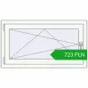 Pricing Tilt-and-Turn 1000x550 mm REHAU OPTIMUM EURO-DESIGN 70 RAL 9016 Traffic white two-sided. Price: 723.28 PLN