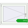 Ustalenie cen Okna skrzydłowe 950x750 mm REHAU OPTIMUM EURO-DESIGN 70 RAL 9016 Traffic white dwustronny. Cena: 178,68 €