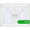 Ustalenie cen Okna skrzydłowe 1110x860 mm REHAU ENERGY-SAVING SYNEGO MD BLACK_BROWN zewnętrzny. Cena: 369,00 €