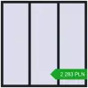 Pricing Tilt-and-Turn 1800x1800 mm REHAU OPTIMUM EURO-DESIGN 70 BLACK_COOL_110L-2 two-sided. Price: 2 282.98 PLN