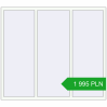 Pricing Tilt-and-Turn 1820x1600 mm REHAU OPTIMUM EURO-DESIGN 70 RAL 9016 Traffic white two-sided. Price: 1 994.72 PLN