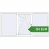 Pricing Tilt-and-Turn 2400x1200 mm KORSA ENERGY-SAVING REHAU SYNEGO MD. Price: 891.3 EUR