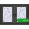Pricing Tilt-and-Turn 1065x755 mm REHAU ENERGY-SAVING SYNEGO MD BASALT_GREY two-sided. Price: 1456,60 zł