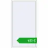 Pricing Tilt-and-Turn 1200x2200 mm ALU STANDARD 72 RAL 9016 Traffic white two-sided. Price: 629,72 €