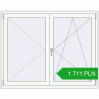 Pricing Tilt-and-Turn 1460x1160 mm REHAU OPTIMUM EURO-DESIGN 70 RAL 9016 Traffic white two-sided. Price: 1 711.29 PLN
