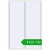 Pricing Tilt-and-Turn 1500x2200 mm REHAU OPTIMUM EURO-DESIGN 70 RAL 9016 Traffic white two-sided. Price: 1 662.13 PLN