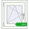 Pricing Tilt-and-Turn 500x560 mm EPSILON OPTIMA RAL 9016 Traffic white two-sided. Price: 302,94 zł