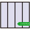 Pricing Tilt-and-Turn 2000x1800 mm REHAU OPTIMUM EURO-DESIGN 70 BLACK_BROWN two-sided. Price: 2 710.15 PLN