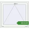 Pricing Tilt-and-Turn 1000x900 mm KORSA OPTIMUM REHAU EURO 70. Price: 293.41 EUR