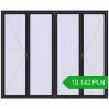 Pricing Tilt-and-Turn 2800x2300 mm REHAU ENERGY-SAVING SYNEGO MD BLACK_ULTI-MATT two-sided. Price: 10 141.77 PLN