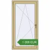 Pricing Tilt-and-Turn 800x1500 mm KORSA ALU STANDARD 72. Price: 1 007.73 EUR