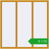 Pricing Tilt-and-Turn 1800x1800 mm KORSA ALU STANDARD 72. Price: 1109,92 €