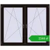 Pricing Tilt-and-Turn 1530x1295 mm REHAU ENERGY-SAVING SYNEGO MD BLACK_BROWN two-sided. Price: 2347,58 zł