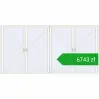 Ustalenie cen Okna skrzydłowe 4000x2000 mm REHAU ENERGY-SAVING SYNEGO MD RAL 9016 Traffic white dwustronny. Cena: 6743,17 zł
