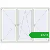 Pricing Tilt-and-Turn 2100x1500 mm REHAU OPTIMUM EURO-DESIGN 70 RAL 9016 Traffic white two-sided. Price: 563,15 €