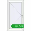 Pricing Tilt-and-Turn 800x1500 mm REHAU OPTIMUM EURO-DESIGN 70 RAL 9016 Traffic white two-sided. Price: 262.06 EUR