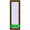 Pricing Tilt-and-Turn 700x2000 mm REHAU OPTIMUM EURO-DESIGN 70 DARK_OAK two-sided. Price: 1 856.79 PLN