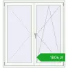 Ustalenie cen Okna rozwierne 1400x1500 mm REHAU OPTIMUM EURO-DESIGN 70 RAL 9016 Traffic white dwustronny. Cena: 1806,44 zł