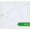 Ustalenie cen Okna skrzydłowe 1400x1300 mm KORSA RENOVATION REHAU EURO 70. Cena: 455,60 €