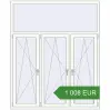 Pricing Tilt-and-Turn 1650x2000 mm KORSA OPTIMUM REHAU EURO 70. Price: 1 008.4 EUR