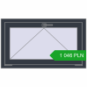 Ustalenie cen Okna skrzydłowe 956x556 mm REHAU OPTIMUM EURO-DESIGN 70 ANTHRACITE_GREY_STRUKTURAL dwustronny. Cena: 1 045.92 PLN