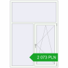 Pricing Tilt-and-Turn 1500x2100 mm REHAU OPTIMUM EURO-DESIGN 70 RAL 9016 Traffic white two-sided. Price: 2 073.14 PLN
