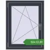 Pricing Tilt-and-Turn 700x900 mm KORSA ENERGY-SAVING REHAU SYNEGO MD. Price: 504.19 EUR