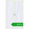 Ustalenie cen Okna rozwierne 1400x2300 mm REHAU ENERGY-SAVING SYNEGO MD RAL 9016 Traffic white dwustronny. Cena: 3428,53 zł
