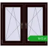 Pricing Tilt-and-Turn 1005x920 mm REHAU ENERGY-SAVING SYNEGO MD CHOCOLATE_BROWN two-sided. Price: 1612,07 zł