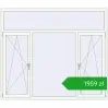 Pricing Tilt-and-Turn 2100x1800 mm REHAU OPTIMUM EURO-DESIGN 70 RAL 9016 Traffic white two-sided. Price: 1959,42 zł