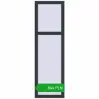Pricing Tilt-and-Turn 460x1500 mm REHAU OPTIMUM EURO-DESIGN 70 ANTHRACITE_GREY_STRUKTURAL two-sided. Price: 844.26 PLN
