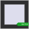 Pricing Tilt-and-Turn 350x350 mm REHAU OPTIMUM EURO-DESIGN 70 ANTHRACITE_GREY_GLATT two-sided. Price: 186.28 PLN