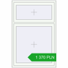 Pricing Tilt-and-Turn 1000x1500 mm REHAU OPTIMUM EURO-DESIGN 70 RAL 9016 Traffic white two-sided. Price: 1 370.02 PLN