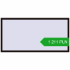 Pricing Tilt-and-Turn 2000x1000 mm REHAU OPTIMUM EURO-DESIGN 70 BLACK_BROWN two-sided. Price: 1 211.13 PLN