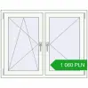 Pricing Tilt-and-Turn 1180x930 mm REHAU OPTIMUM EURO-DESIGN 70 RAL 9016 Traffic white two-sided. Price: 1 059.55 PLN