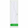 Pricing Tilt-and-Turn 650x2200 mm REHAU ENERGY-SAVING SYNEGO MD BLACK_ULTI-MATT external. Price: 2 097.77 PLN