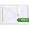 Pricing Tilt-and-Turn 1360x940 mm KORSA ENERGY-SAVING REHAU SYNEGO MD. Price: 532.46 EUR