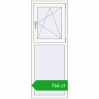 Pricing Tilt-and-Turn 600x1600 mm REHAU OPTIMUM EURO-DESIGN 70 RAL 9016 Traffic white two-sided. Price: 765,71 zł