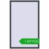 Pricing Tilt-and-Turn 1050x1700 mm REHAU OPTIMUM EURO-DESIGN 70 ANTHRACITE_GREY_STRUKTURAL two-sided. Price: 1 457.01 PLN