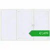 Pricing Tilt-and-Turn 3600x2300 mm REHAU OPTIMUM EURO-DESIGN 70 RAL 9016 Traffic white two-sided. Price: 1499,33 €