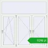 Ustalenie cen Okna skrzydłowe 1800x1800 mm ALU STANDARD 72 RAL 9016 Traffic white dwustronny. Cena: 9297,99 zł
