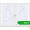 Pricing Tilt-and-Turn 1700x1400 mm REHAU OPTIMUM EURO-DESIGN 70 RAL 9016 Traffic white two-sided. Price: 1836,18 zł