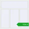 Pricing Okna skrzydłowe 1800x1800 mm REHAU OPTIMUM EURO-DESIGN 70 RAL 9016 Traffic white dwustronny. Price: 1536,28 zł