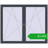 Pricing Tilt-and-Turn 2000x1650 mm KORSA BRILLANT DESIGN. Price: 1494,21 €