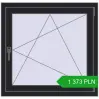Pricing Tilt-and-Turn 880x850 mm REHAU ENERGY-SAVING SYNEGO MD BLACK_ULTI-MATT two-sided. Price: 1 373.45 PLN