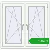 Pricing Tilt-and-Turn 1020x980 mm REHAU ENERGY-SAVING SYNEGO MD CHOCOLATE_BROWN external. Price: 1503,93 zł