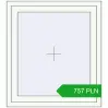 Pricing Tilt-and-Turn 870x970 mm REHAU OPTIMUM EURO-DESIGN 70 RAL 9016 Traffic white two-sided. Price: 756.69 PLN